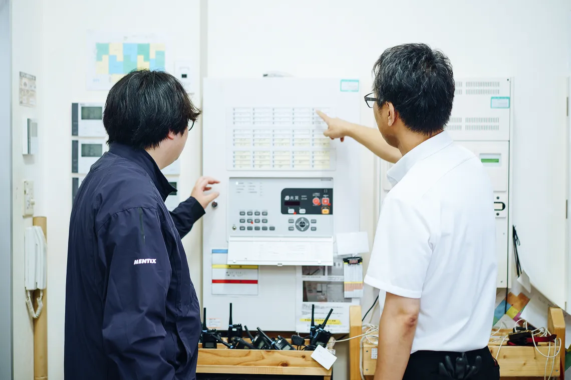定期点検による予防保全とリスク低減