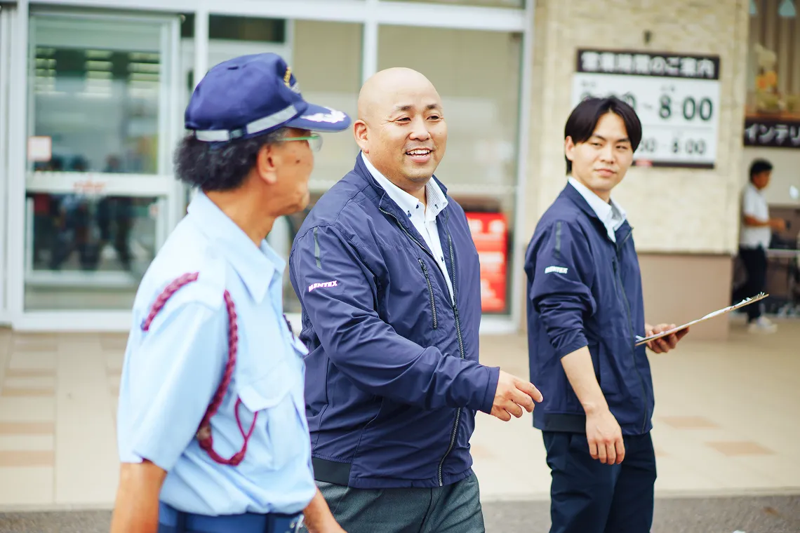 全国ネットワークによる柔軟な警備体制